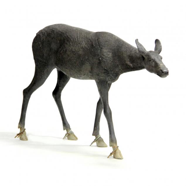 life-size-bronze-sculpture-of-a-doe