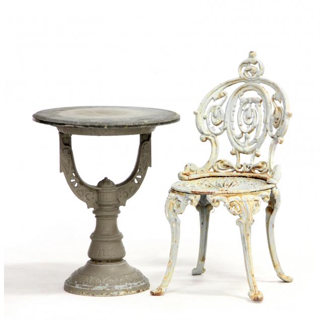 victorian-cast-iron-chair-and-table