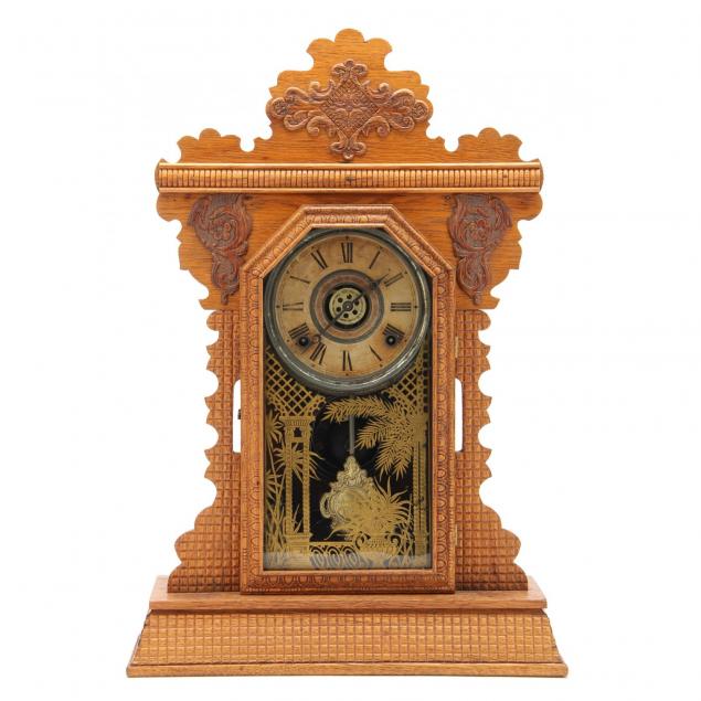 e-ingraham-oak-kitchen-alarm-clock