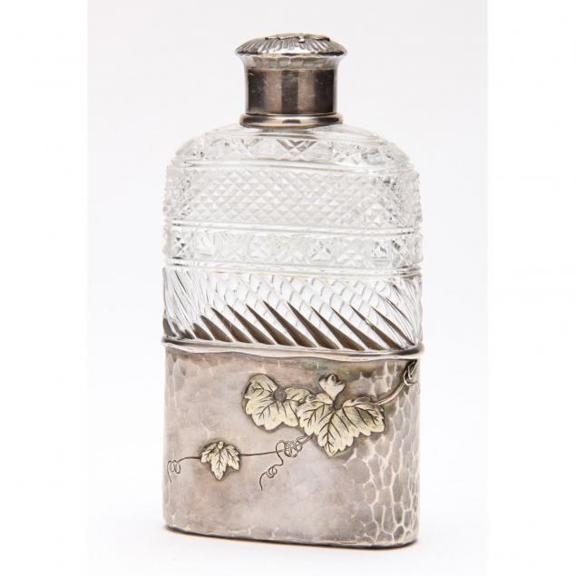 tiffany-co-aesthetic-period-cut-glass-sterling-silver-flask