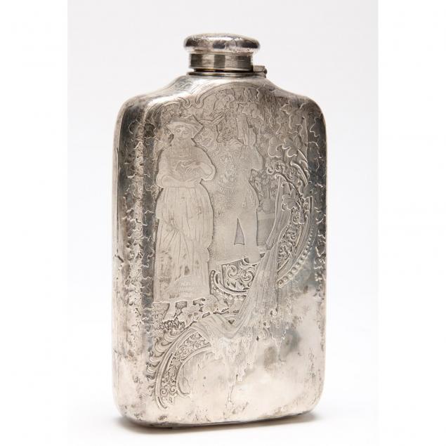 monumental-antique-tiffany-co-sterling-silver-flask