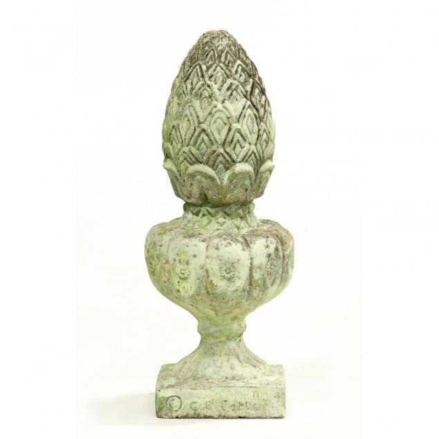 cast-stone-artichoke-form-finial