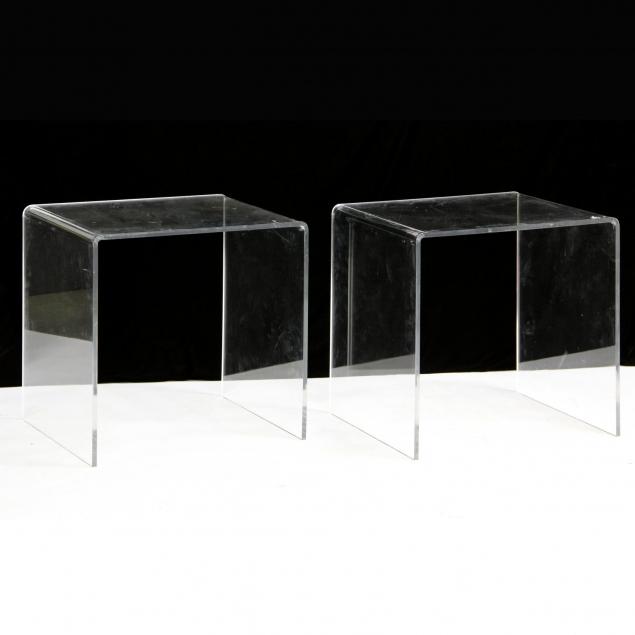 pair-of-lucite-side-tables