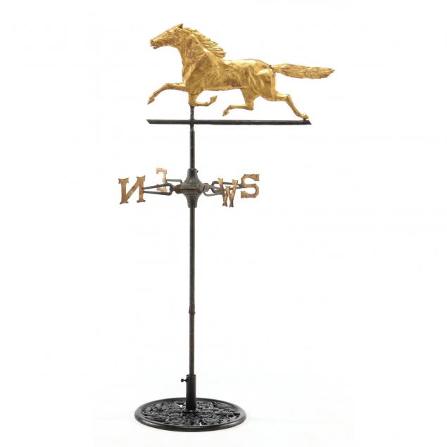 gilt-running-horse-american-weather-vane