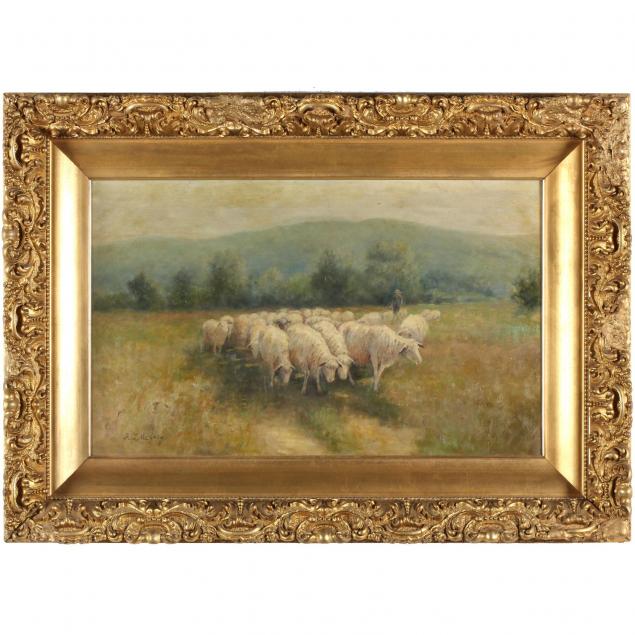 flora-thomas-mccaig-am-1856-1933-sheep-in-field