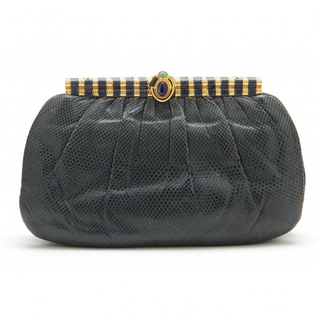 judith-leiber-navy-clutch