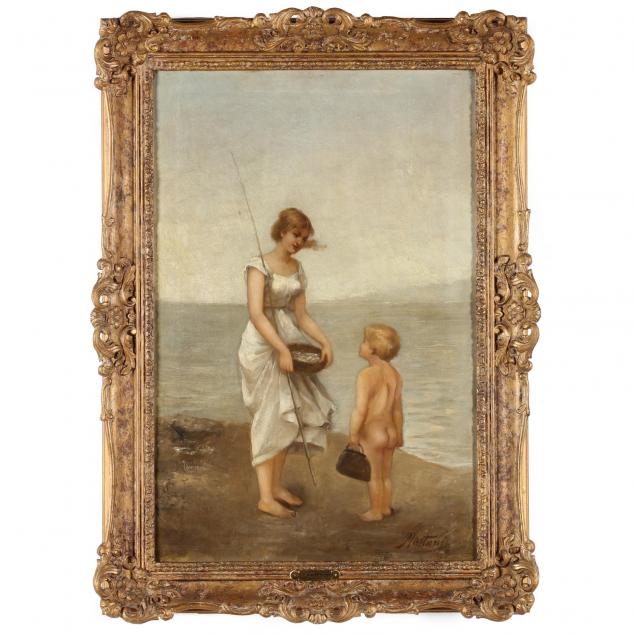 antique-continental-genre-painting