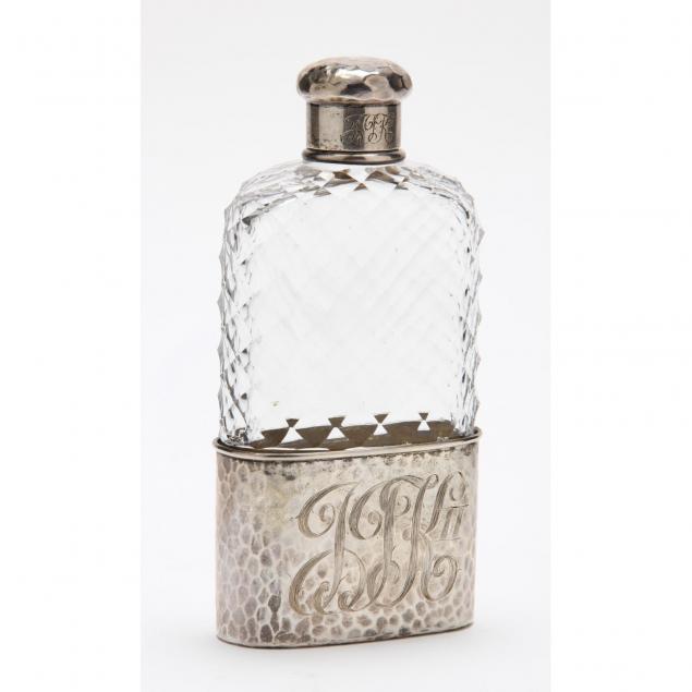 antique-tiffany-co-sterling-silver-cut-glass-flask