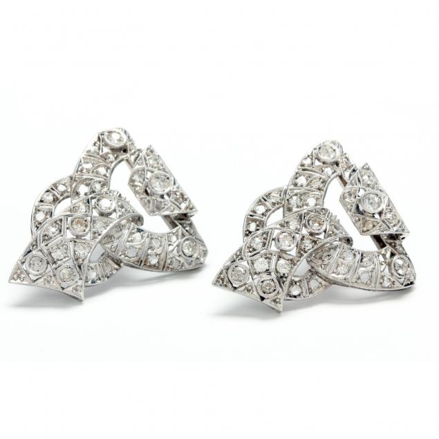 platinum-and-diamond-earrings