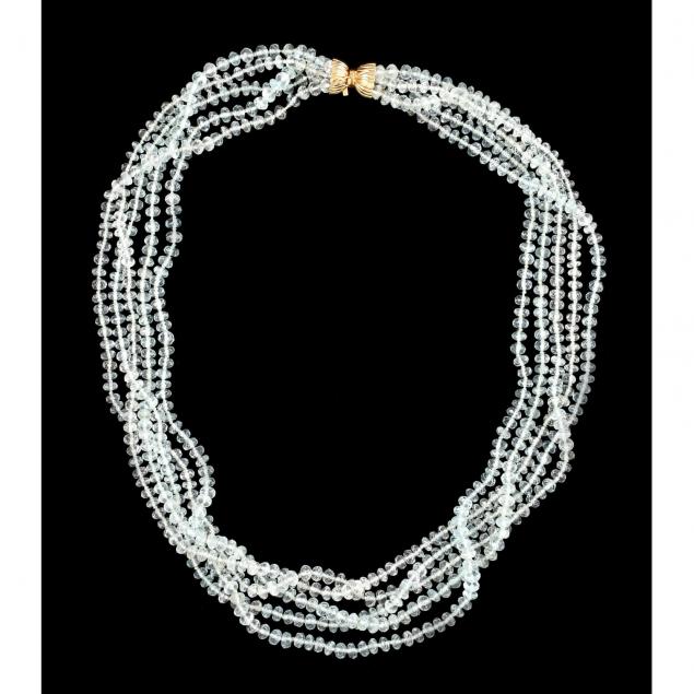 18kt-aquamarine-torsade-necklace-signed