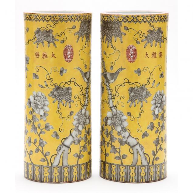 an-important-pair-of-chinese-dayazhai-cylindrical-vases
