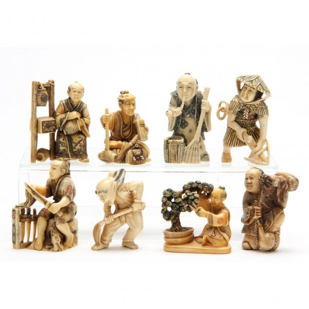 group-of-eight-netsuke