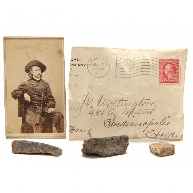 george-armstong-custer-cdv-and-related-civil-war-relic