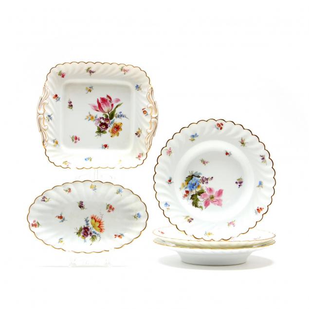 five-porcelain-plates-carl-knoll-carlsbad-austria