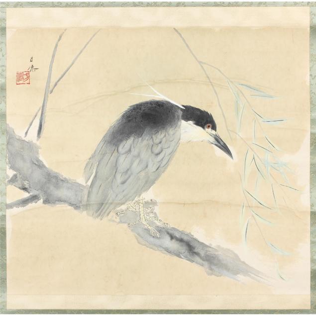 i-heron-i-by-higashibara-hosen-japanese-1887-1971