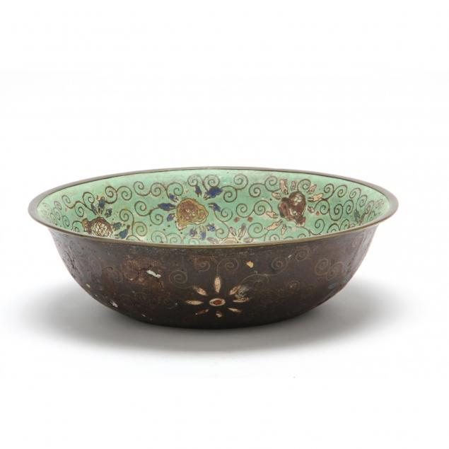early-japanese-cloisonne-bowl
