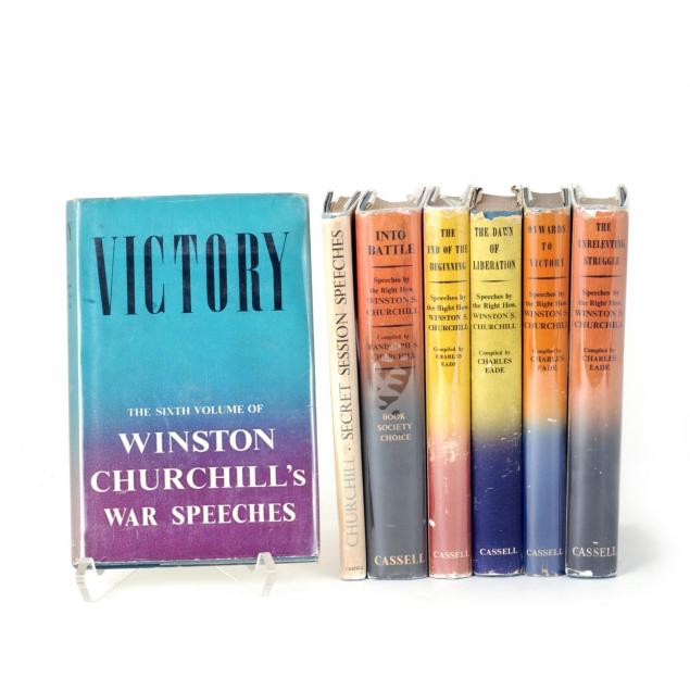 first-editions-of-winston-churchill-s-war-speeches