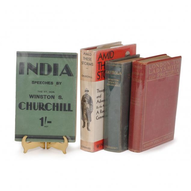 four-pre-war-titles-by-winston-s-churchill