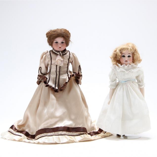 two-antique-german-bisque-fashion-dolls-heinrich-handwerck-and-armand-marseille