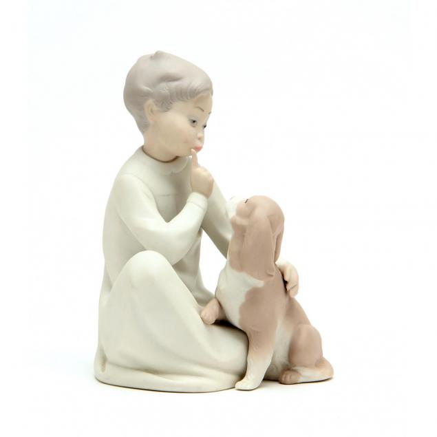 lladro-figurine-boy-with-dog-4522