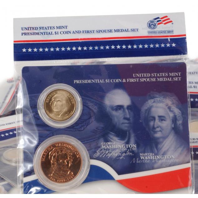 fifteen-15-first-spouse-1-coin-and-medal-sets