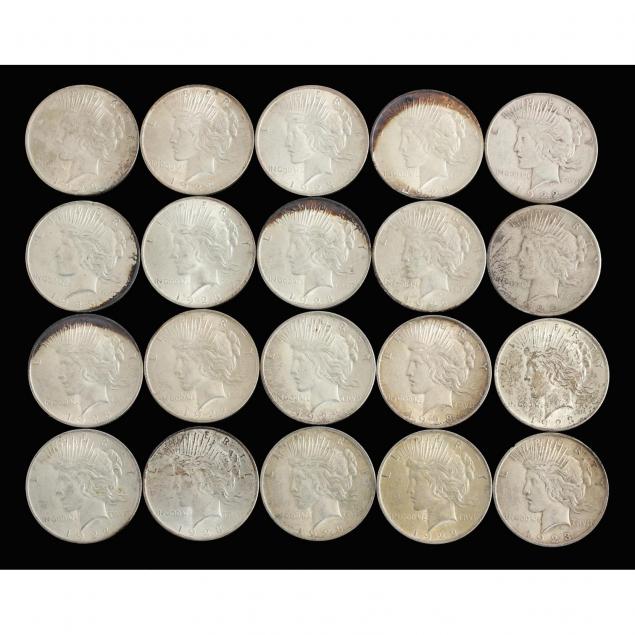 roll-of-20-peace-dollars
