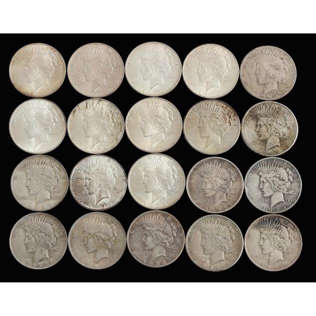 roll-of-20-peace-dollars