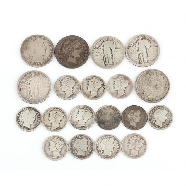 19-obsolete-u-s-silver-coins