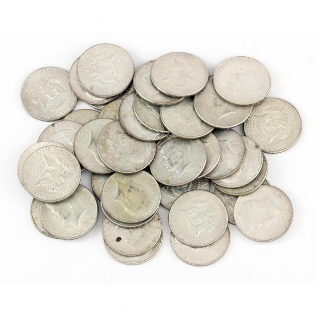 38-40-silver-kennedy-half-dollars-1965-1969