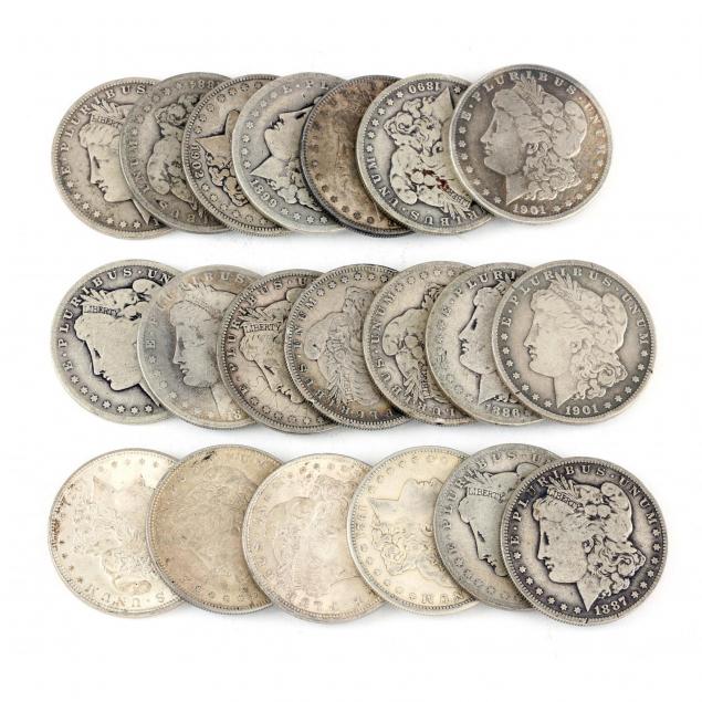 roll-of-20-mixed-date-morgan-silver-dollars