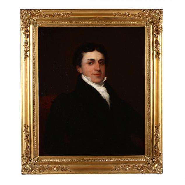 american-school-portrait-of-a-young-man