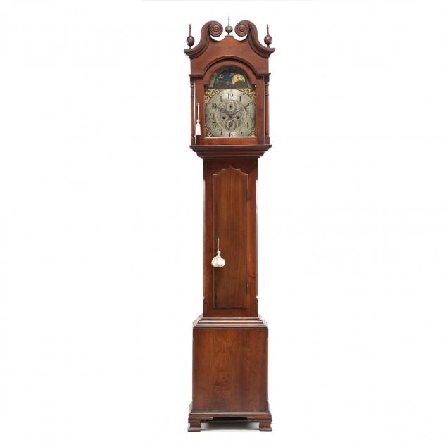 pennsylvania-chippendale-walnut-tall-case-clock