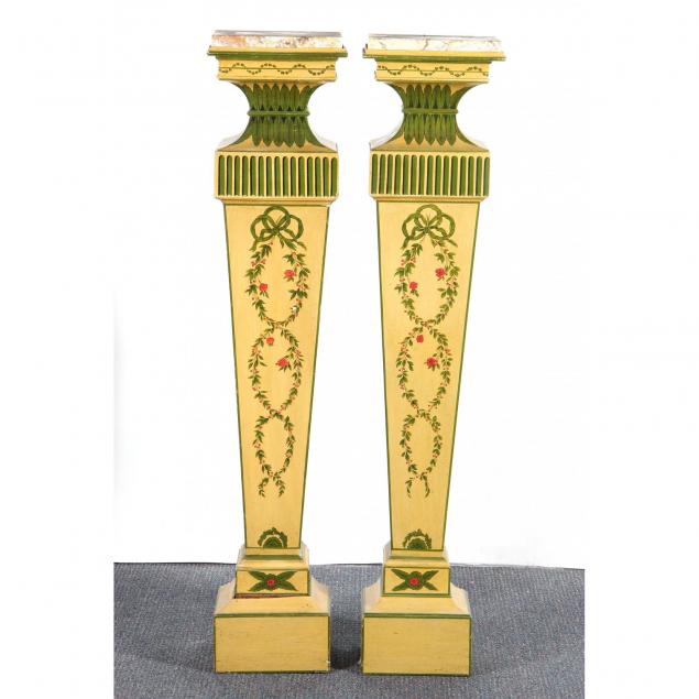 pair-of-adams-style-marble-top-pedestals