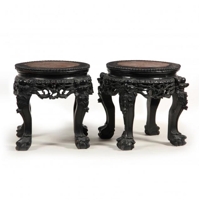 pair-of-chinese-marble-top-low-tables