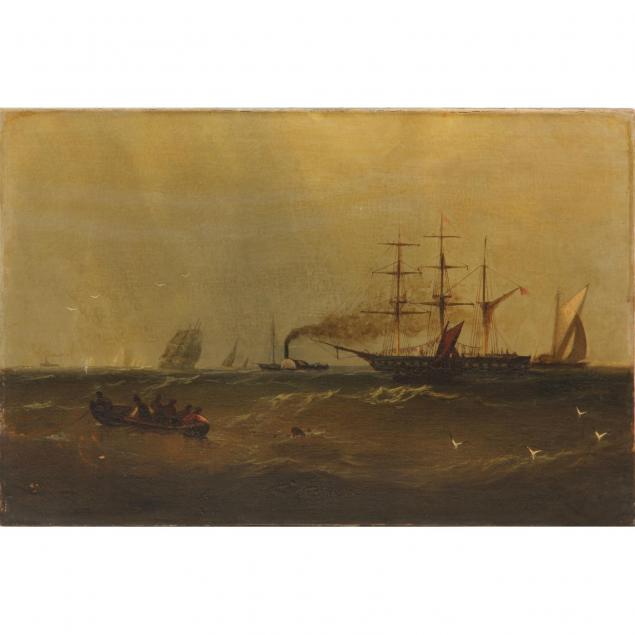 antique-english-maritime-painting