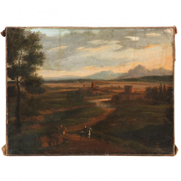 continental-school-19th-century-horsemen-in-landscape