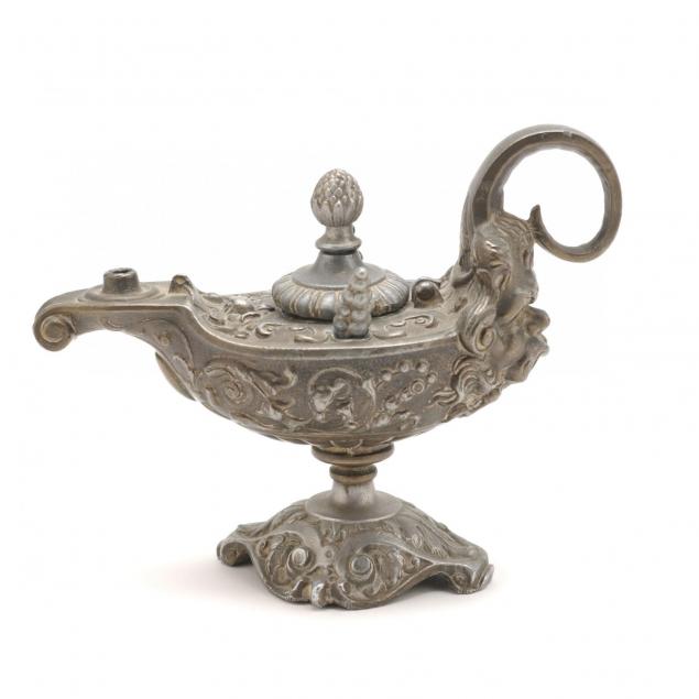continental-pewter-oil-lamp