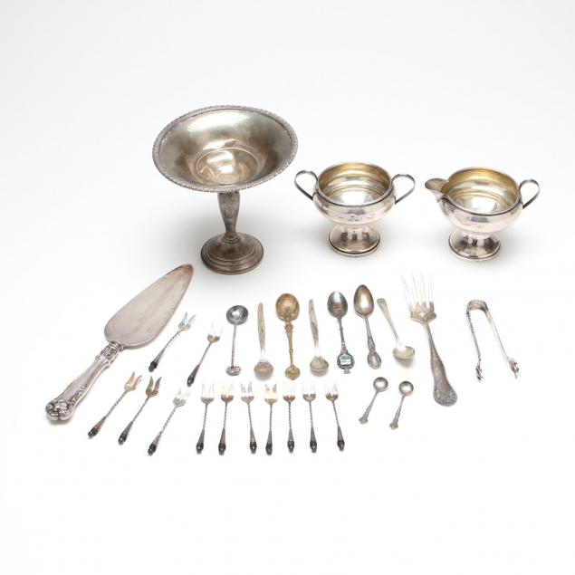 group-of-sterling-silver-silverplate