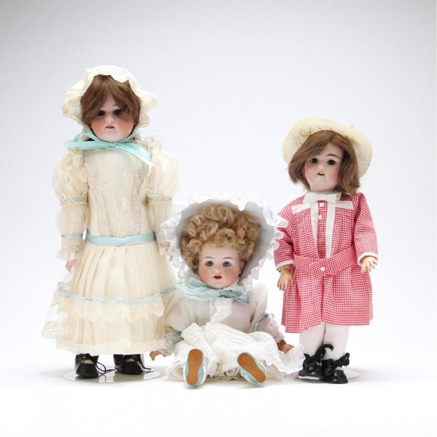 three-antique-german-dolls