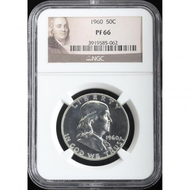 three-1960-franklin-half-dollars-ngc-pf66