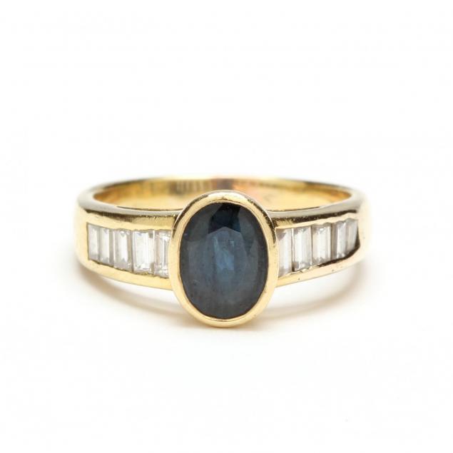 vintage-18kt-sapphire-and-diamond-ring