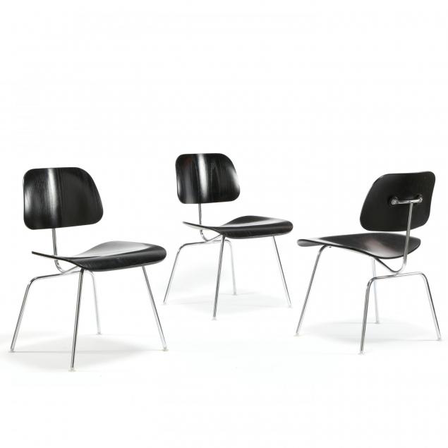 charles-eames-three-side-chairs