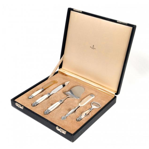 georg-jensen-acorn-sterling-silver-bar-set