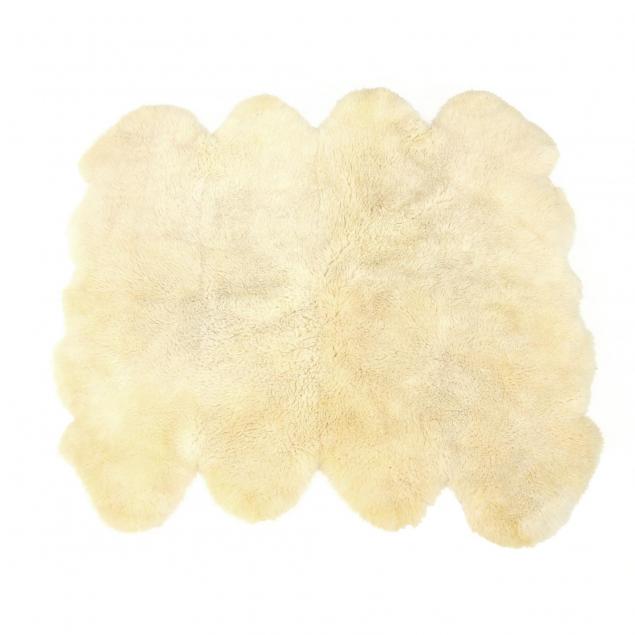 bowron-gold-star-sheep-skin-rug