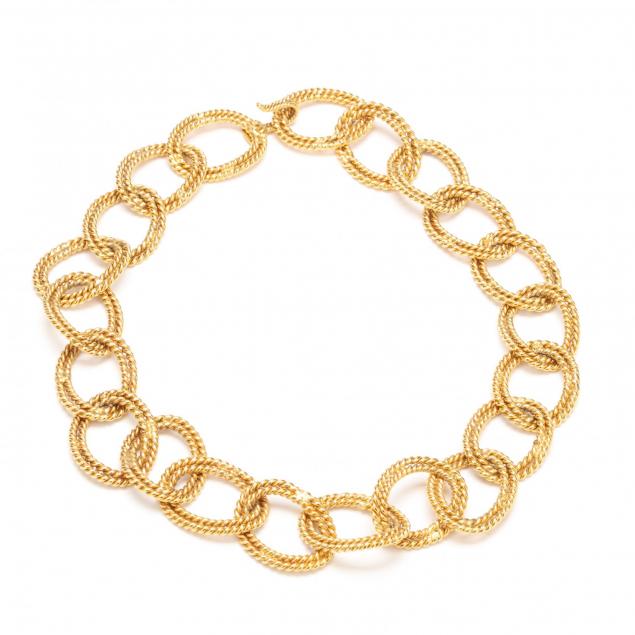vintage-gold-tone-chain-link-necklace-chanel
