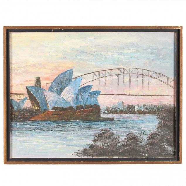 artist-signed-painting-of-the-sydney-opera-house