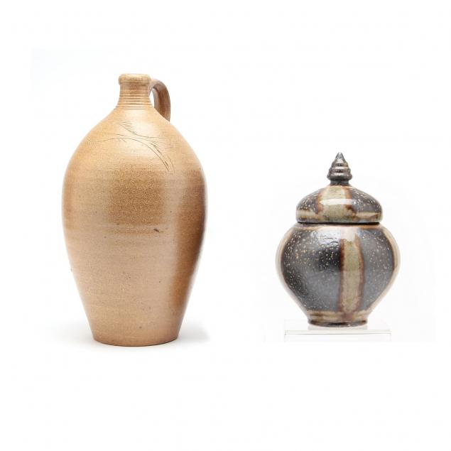 two-pieces-of-ash-glazed-pottery