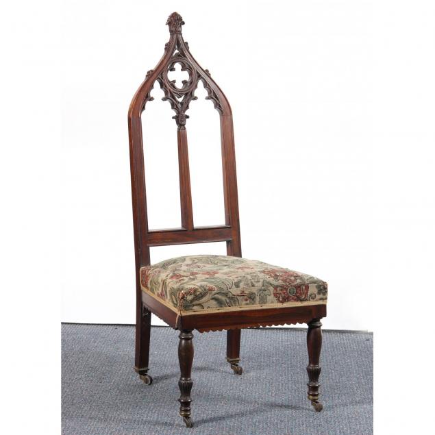 english-gothic-revival-hall-chair