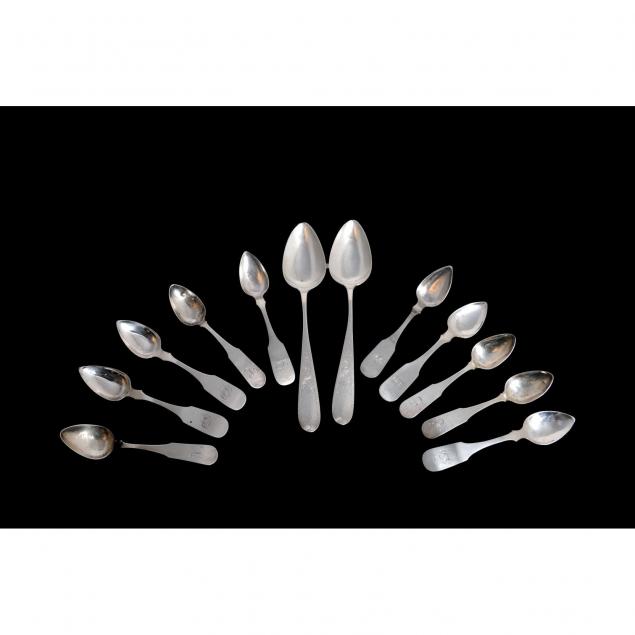 group-of-baltimore-coin-silver-spoons