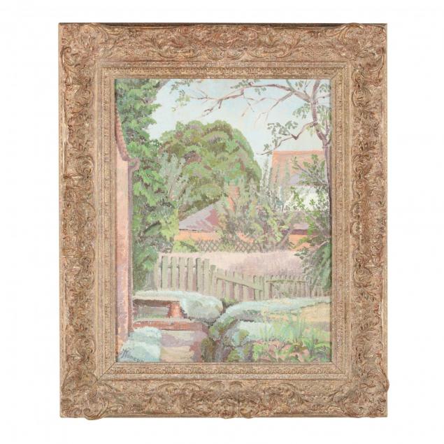 jane-moncur-br-1891-1983-i-back-garden-steyning-i